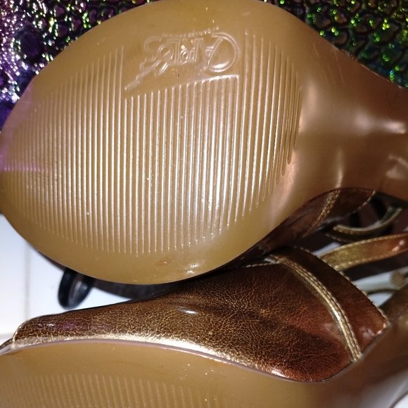 👠Carlos Santana👠'BELIEVE' Patent Leather high Heels - Picture 4 of 6